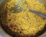 A picture of step 11 of Chickpea Chilli Rice.