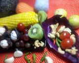 A picture of step 1 of Thai Style Fruit Salad.