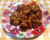A picture of step 5 of Easy Gochujang Teriyaki Chicken in the Microwave.