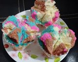 Foto langkah ke 6 dari resep Bolu kukus pecah merekah.