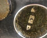 A picture of step 2 of Paan milk shake-Paan shots.