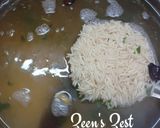 A picture of step 4 of Horse Gram and Green Moong Vegetable Pulao.