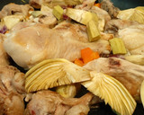 Foto del paso 4 de la receta: Arroz integral con pollo y conejo