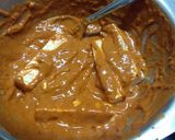 A picture of step 3 of Paneer Satay.