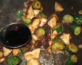 A picture of step 7 of Stir Fried Shiitake Mushrooms and Cucumber With Butter Soy Sauce.