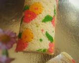 ফিরনি স্টাফড রাইসফ্লাওয়ার ডেকোরোল(Firni stuffed Rice deco roll recipe in Bengali) রেসিপি ধাপ - 17 ছবি