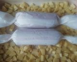 Sajttal töltött fasírtrúd krumplival recept fázis 6 fotója