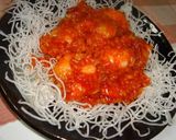 A picture of step 9 of Made Simple with Combined Seasoning Base! My Original Chili Shrimp.