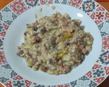 Foto del paso 9 de la receta: Risotto de hongos, jamón y Cabrales
