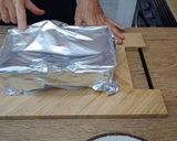 Foto del paso 3 de la receta Pastel de guisantes y calabaza