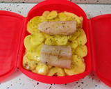 Foto del paso 2 de la receta: Lomos de merluza con patatas al vapor