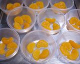 A picture of step 6 of Orange Juice Agar Jello.
