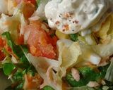 Foto del paso 8 de la receta: Ensalada súper fresca de verduras, paltas, atún y queso dambo