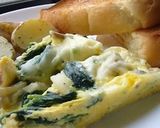 A picture of step 8 of Silicone Steamer Quiche.