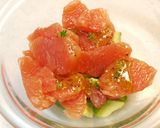 A picture of step 4 of Refreshing Grapefruit Salad.