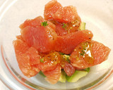 A picture of step 4 of Refreshing Grapefruit Salad.