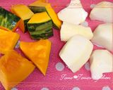A picture of step 1 of My Family's Kabocha Squash Hoto Udon Noodles.