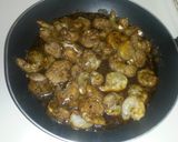 A picture of step 2 of Jerk Shrimp and Rice.