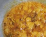 A picture of step 6 of Rajasthani Thali Ker Sangri Sabji Jodhpuri Aloo with Dal Paratha Chutney and Papad (Lunch Thali).