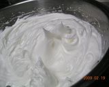 A picture of step 3 of Basic Milk Chiffon Cake.