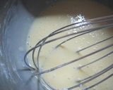 A picture of step 4 of Steamed Cheese Bread with Pancake Mix in a Microwave.