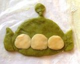 A picture of step 13 of Great for Halloween - Little Green Men Cookies.