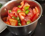 A picture of step 2 of Tomato Rice In Presser Cooker.