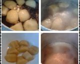 A picture of step 7 of Ladybirds Toffee , Pear , Apple and or Strawberry Pies.