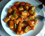 Foto langkah ke 6 dari resep Hot Tteokbokki / kue beras korea bon cabe.
