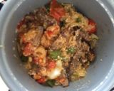 A picture of step 5 of Arroz Malandro (ribeye Steak Rice).