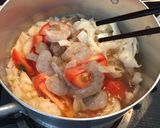 Hình bước làm 5 của món Canh chua bắp cải