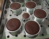 Foto langkah ke 3 dari resep Bento Brownies Kukus Ny. Liem.