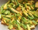 A picture of step 5 of Lentil Fritters in Ridge Gourd Curry.