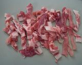 A picture of step 2 of Stir-Fried Celery and Pork with Salt and Pepper.