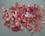 A picture of step 2 of Stir-Fried Celery and Pork with Salt and Pepper.