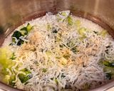 吻仔魚小松菜三角飯糰的食譜步驟3照片