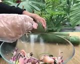 Gambar langkah 4 resipi Manok Pansoh (Ayam Buluh).