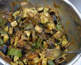 A picture of step 3 of Magnolia Leaf Miso.