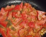 A picture of step 2 of Pasta with Calamari.