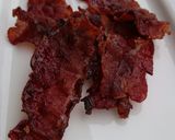 A picture of step 2 of Bacon And Salad Tortilla Wrap.
