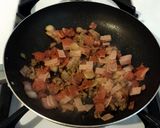 A picture of step 4 of Elisa's Extra Meaty Tortilla.