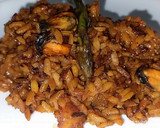 Foto del paso 9 de la receta: Arroz seco con fumet de gamba roja