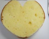 A picture of step 9 of Heart-Shaped Decorated Cake.