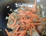 A picture of step 9 of My Gingered Garlic Chicken 😁.