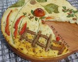 Foto langkah ke 6 dari resep Focaccia Garden.
