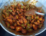 A picture of step 5 of Mango spicy pickle.