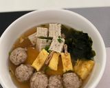 A picture of step 4 of Banboon Soup.