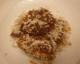 A picture of step 7 of Ongol-ongol (mung bean cake with coconut).