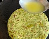 A picture of step 8 of Paneer Stuff Bathua Roti 🫓 In Multigrain Flour.