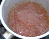 A picture of step 7 of Fried Pork and Aburaage Spirals with Ankake Thick Sauce.